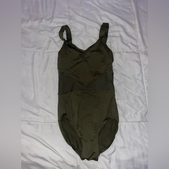 green capezio dance leotard worn only twice - Picture 1 of 2